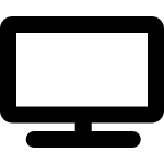 Tv SVG Icon